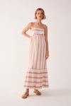 Vestido Cropped Listrado