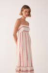 Vestido Cropped Listrado