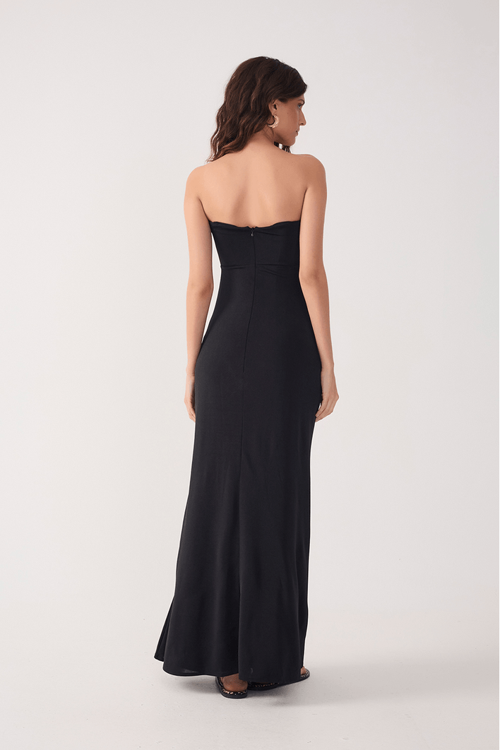 Vestido Jersey Com Amarração