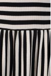 Vestido Cropped Listrado