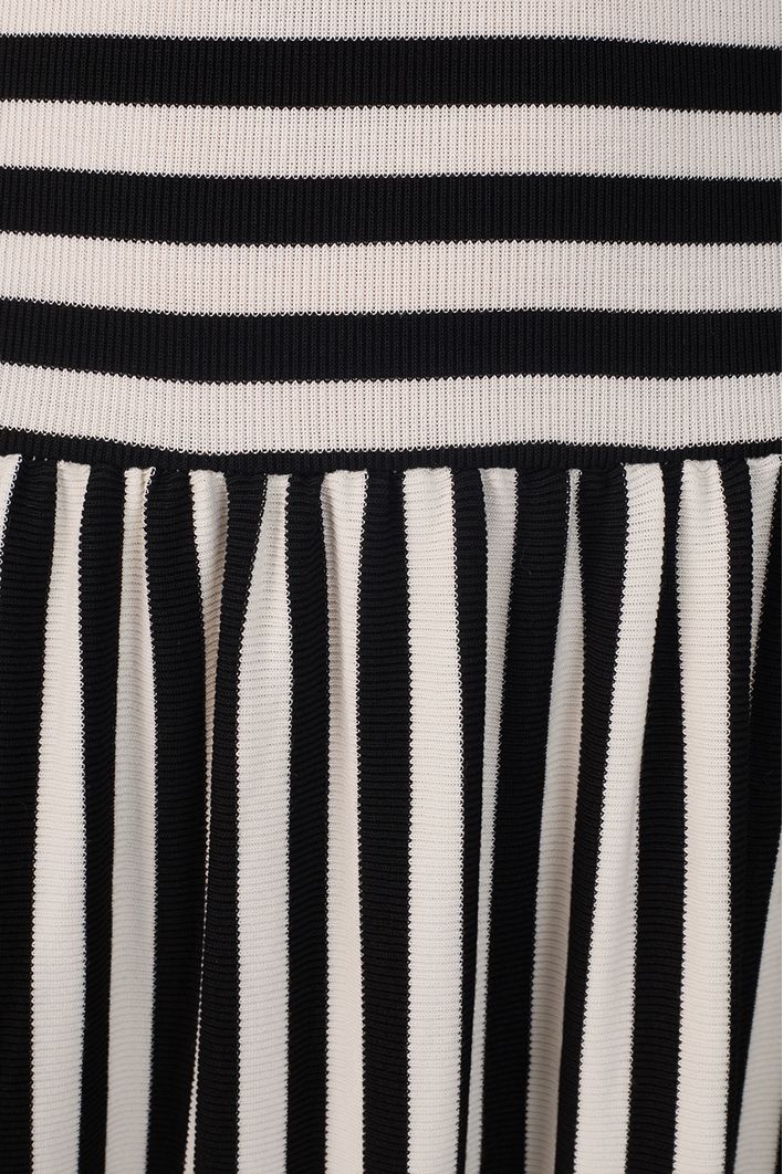 Vestido Cropped Listrado