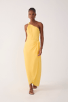 Vestido Crepe Cropped Pareô