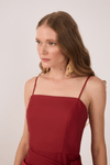 Vestido Cropped Linho Parêo
