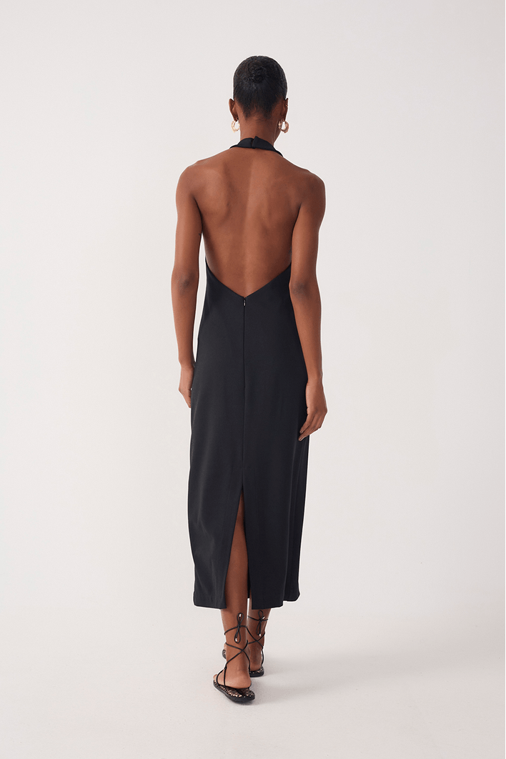 Vestido Frente Única Malha Alfaiataria