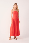 Vestido Cropped Linho Corset