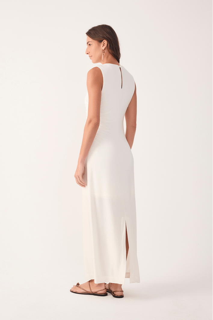 Vestido Drapeado Jersey
