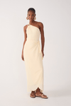 Vestido Crepe Cropped Pareô