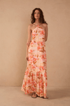 Vestido Longo Estampa Bela