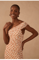 Blusa Tule Estampa Mosaico