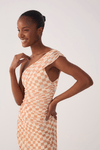 Blusa Tule Estampa Mosaico