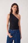 Blusa Jersey Ombro Só Franzida