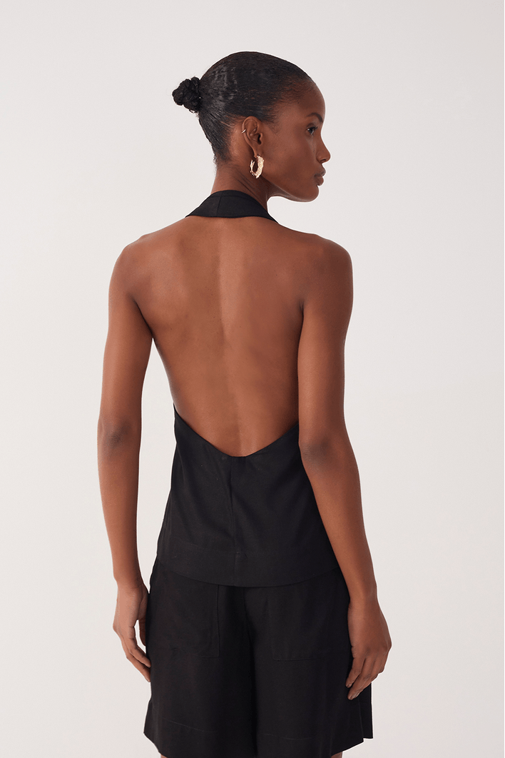Blusa Frente Única Linho