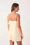 Blusa Crepe Babados