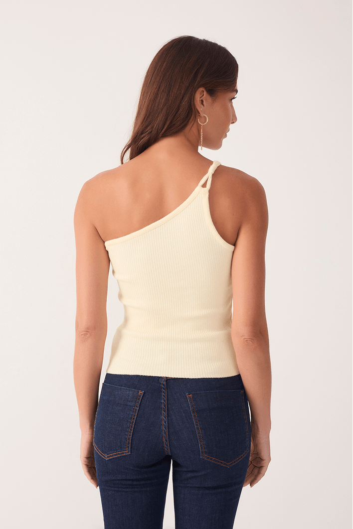Blusa Tricot Ombro Só Detalhe Alça
