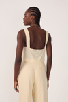 Blusa Linho Decote V