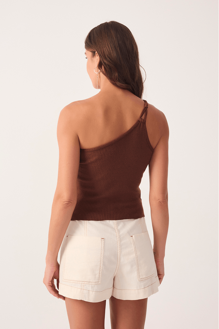 Blusa Tricot Ombro Só Detalhe Alça