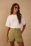 T-shirt Silk Sundown