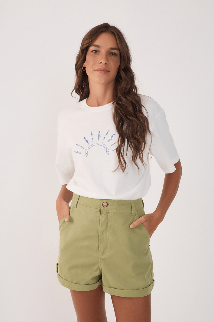 T-shirt Silk Sundown