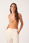 Blusa Tricot Busto Torcido