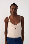Blusa Tricot Busto Torcido