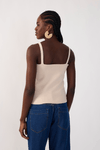 Blusa Tricot Busto Torcido