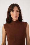 Blusa Tricot Detalhe Barra