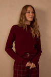 Blusa Tricot Cashmere Manga Longa