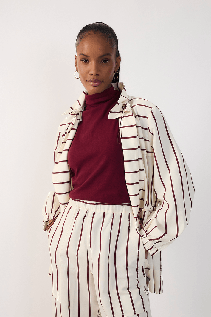 Blusa Ribana Gola Alta