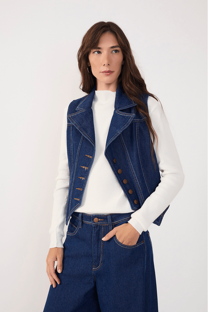 Blusa Tricot Cashmere Manga Longa