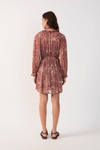 Vestido Tule Estampa Garoa