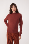 Blusa Tricot Cashmere Manga Longa