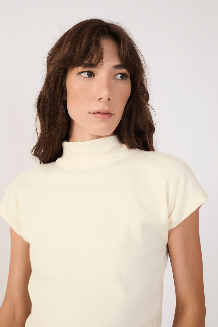 Blusa Ribana Gola Alta