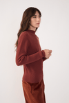 Blusa Tricot Cashmere Manga Longa