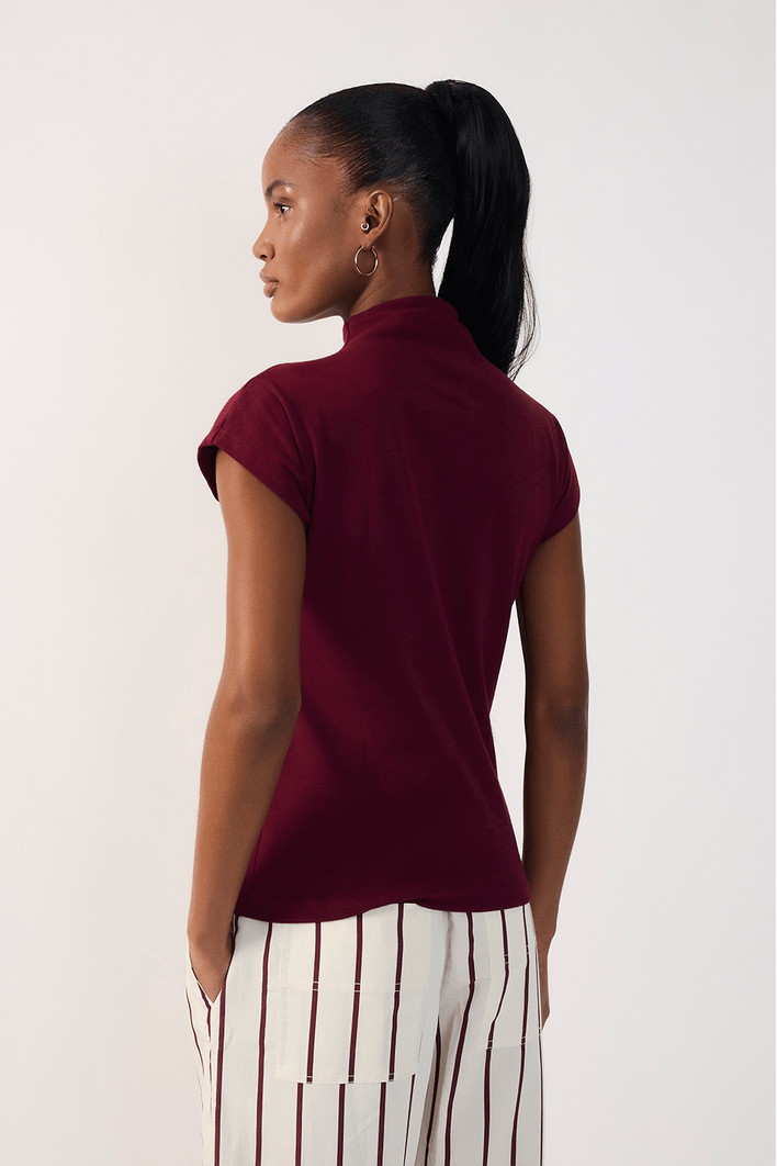 Blusa Ribana Gola Alta