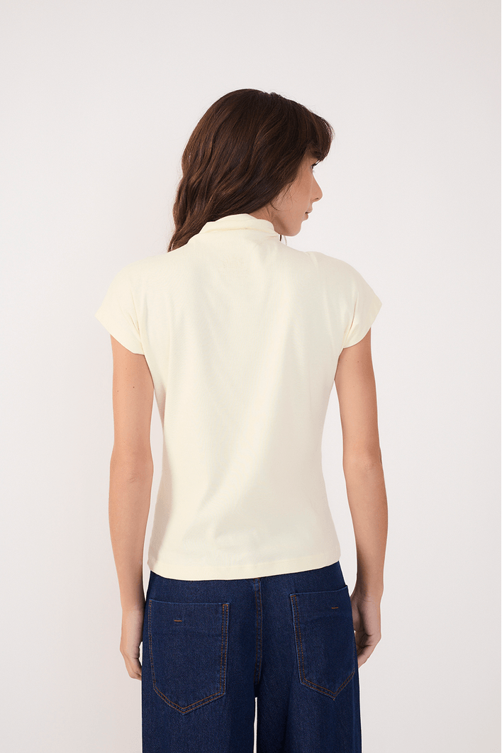 Blusa Ribana Gola Alta