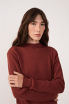 Blusa Tricot Cashmere Manga Longa
