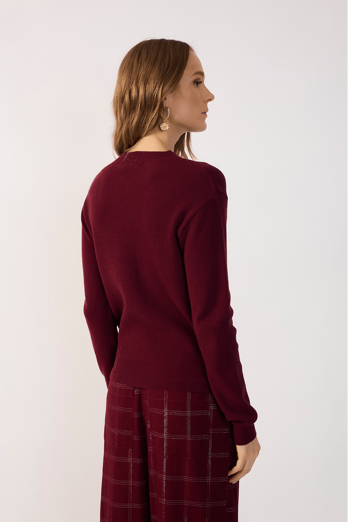 Blusa Tricot Cashmere Manga Longa