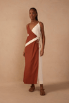 Vestido Cropped Linho Cachecoeur