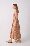 Vestido Cropped Algodão Vichy