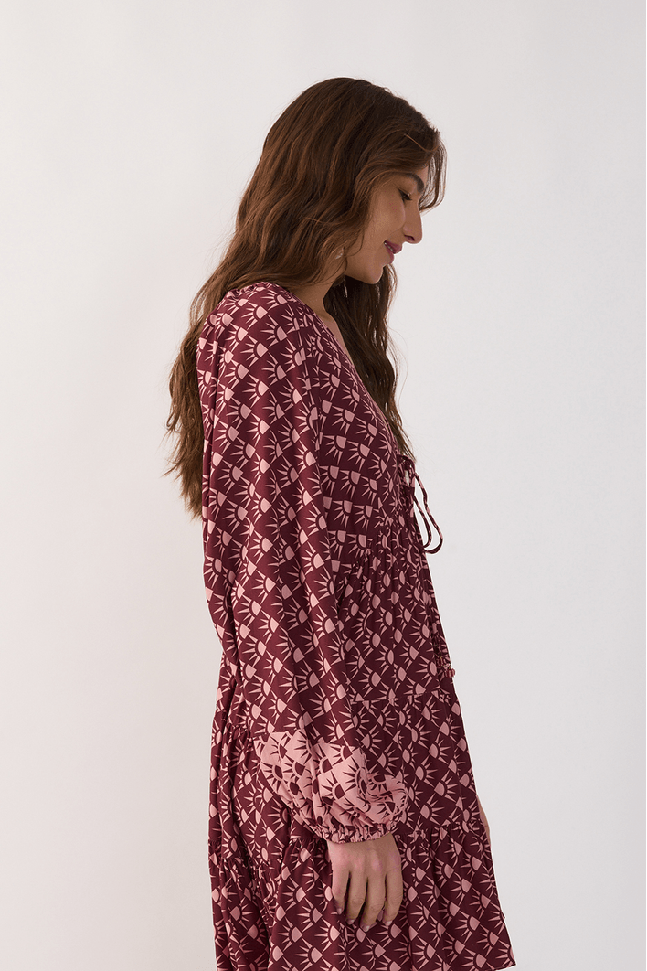 Vestido Est Floriluz Mix