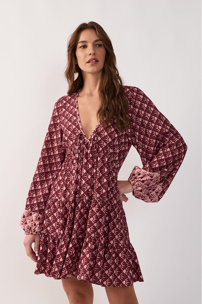 Vestido Est Floriluz Mix