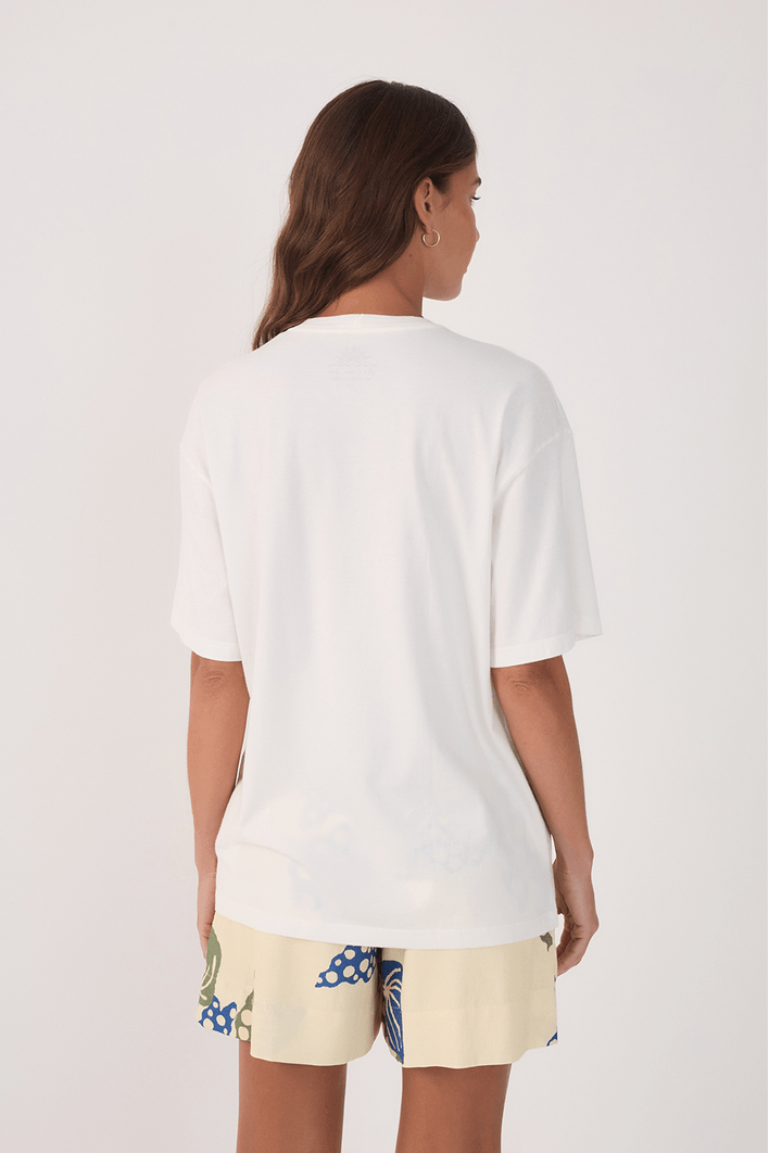 T-shirt Silk Tropical Weather