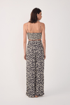 Calça Pantalona Estampa Amor Perfeito