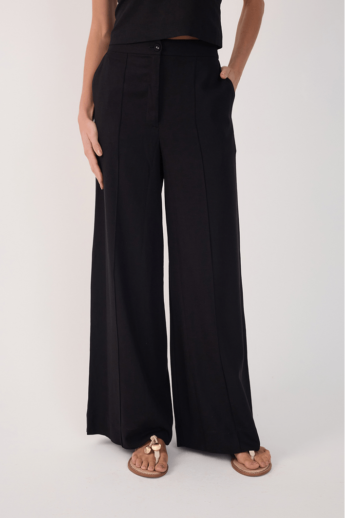 Calça Linho Nervuras