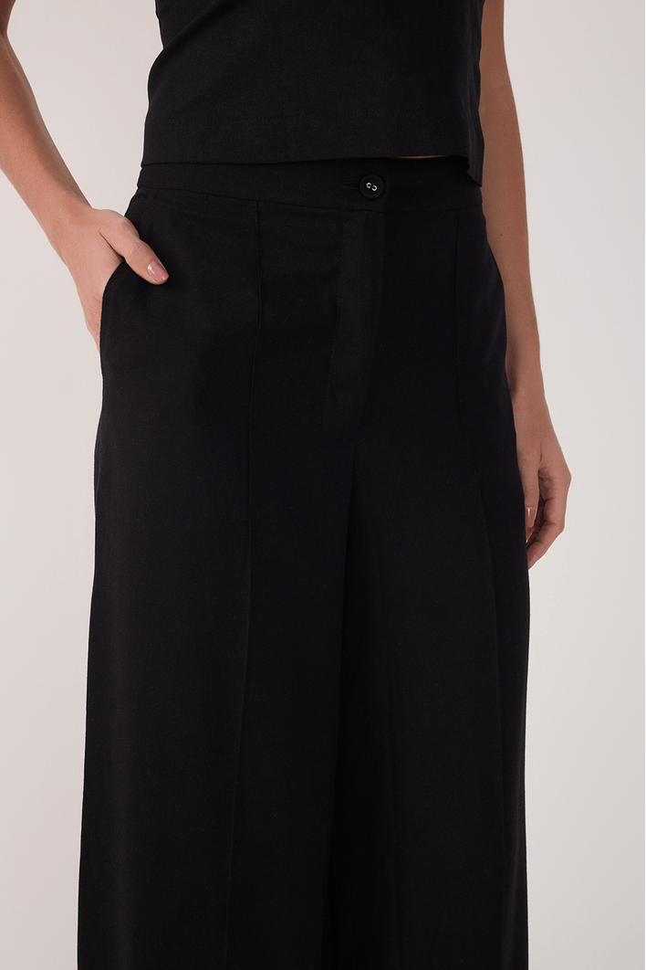 Calça Linho Nervuras