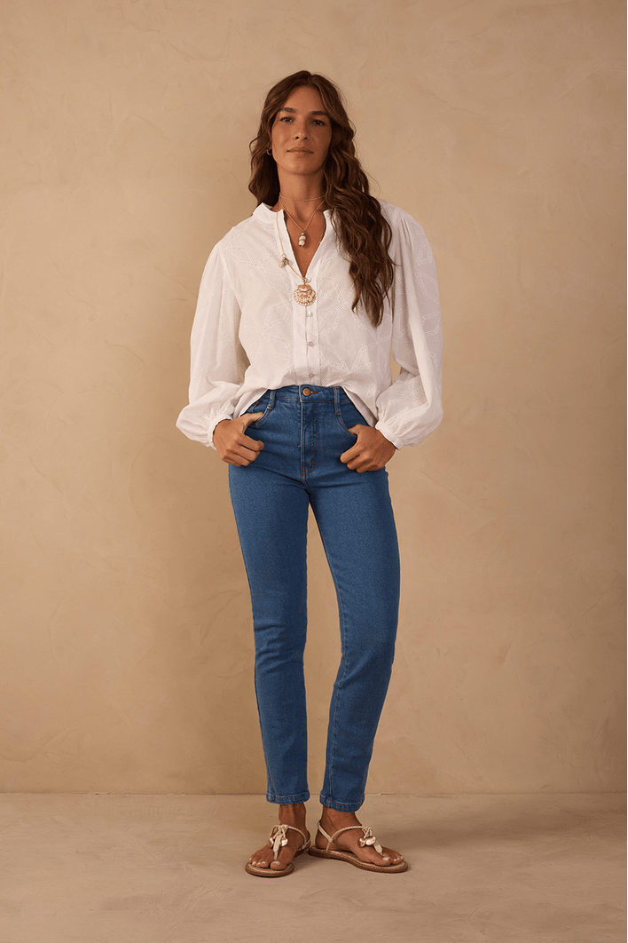 Calça Jeans Skinny