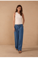 Calça Jeans Basic Média