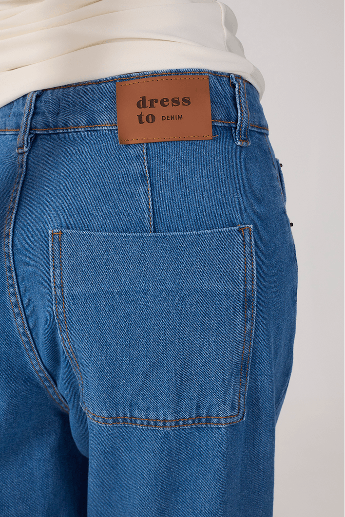 Calça Jeans Basic Média
