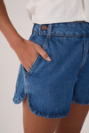 Short Jeans Cós Transpassado
