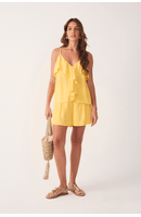 Short Crepe Bolso Faca
